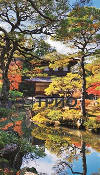 Обогреватель пленочный на стену «Японский сад (сад Киото)» - фото 5892